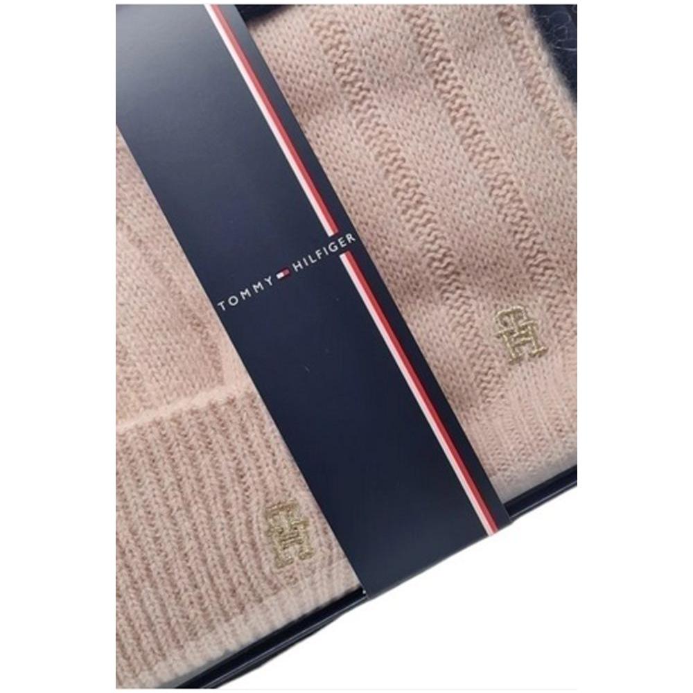 Tommy Hilfiger Multicolor Polyamide Scarf Tommy Hilfiger Rosy Brown