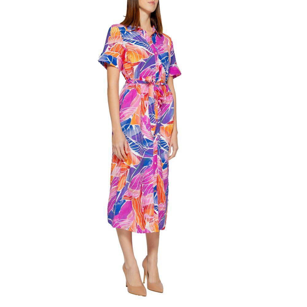 Vila Clothes Multicolor Viscose Long VI-13396500145-IT38|XS