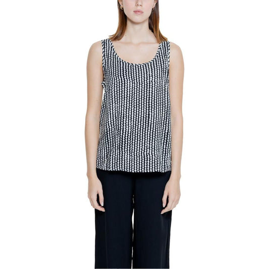 Only Black Viscose Tops & T-Shirt Only Black