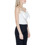 Only White Organic Cotton Tank Top ON-13399200008-IT42|M