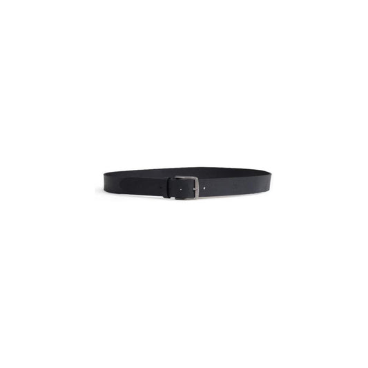 Calvin Klein Jeans Gray Leather Belt