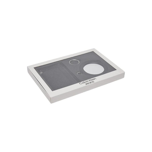 Calvin Klein Jeans Black Polyethylene Wallet Calvin Klein Jeans Light Gray