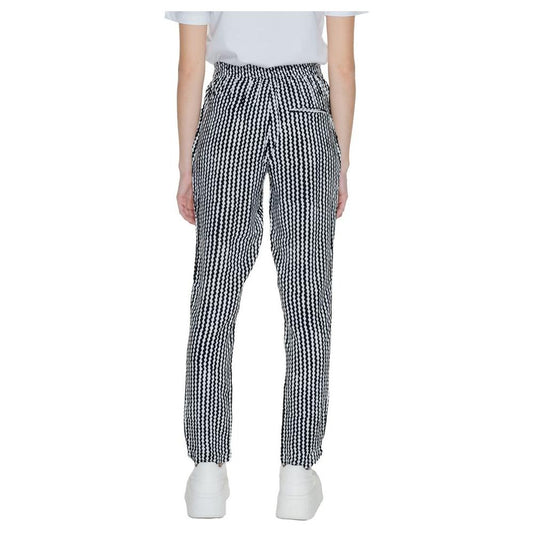 Only Black Viscose Jeans & Pant Only Light Gray