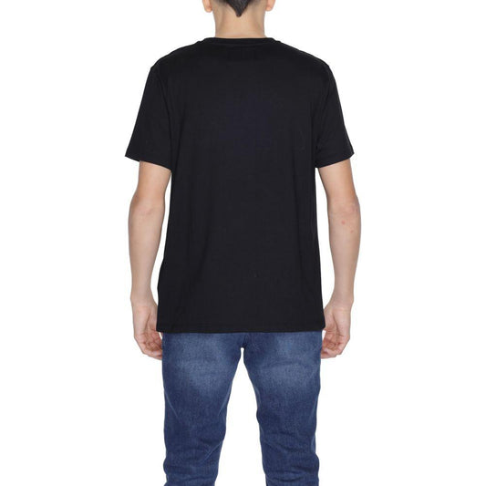 Underclub Black Cotton T-Shirt Underclub Dark Slate Gray