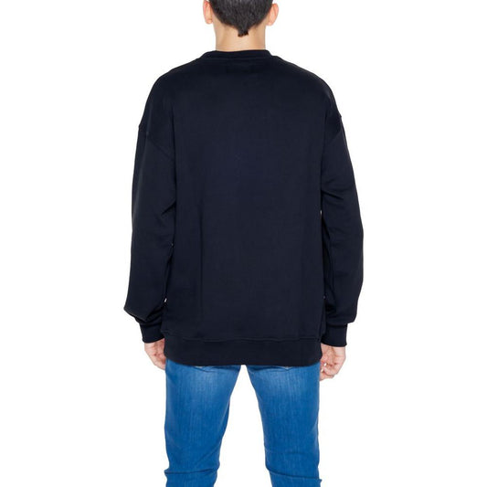 Underclub Black Cotton Sweater Underclub Black