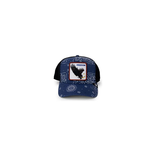 Goorin Bros Blue Cotton Hats & Cap Goorin Bros Dark Slate Gray