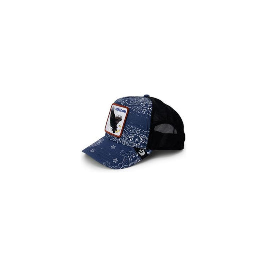 Goorin Bros Blue Cotton Hats & Cap Goorin Bros Dark Slate Gray