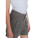 Vero Moda Gray Lyocell Short VE-14542402205-XL