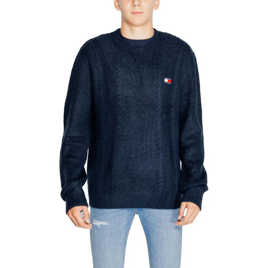 Tommy Hilfiger Jeans Blue Acrylic Sweater Tommy Hilfiger Jeans Dark Slate Gray