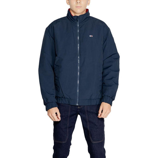 Tommy Hilfiger Jeans Blue Polyamide Jacket Tommy Hilfiger Jeans Dark Slate Gray