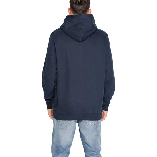 Tommy Hilfiger Jeans Blue Cotton Sweater Tommy Hilfiger Jeans Dark Slate Gray