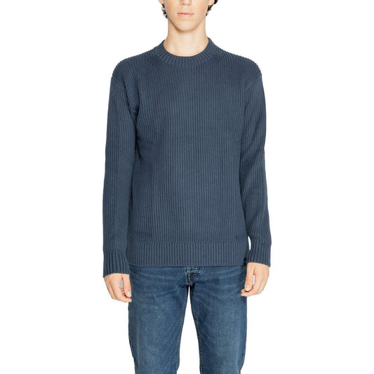 Calvin Klein Jeans Black Organic Cotton Sweater Calvin Klein Jeans Dark Slate Gray