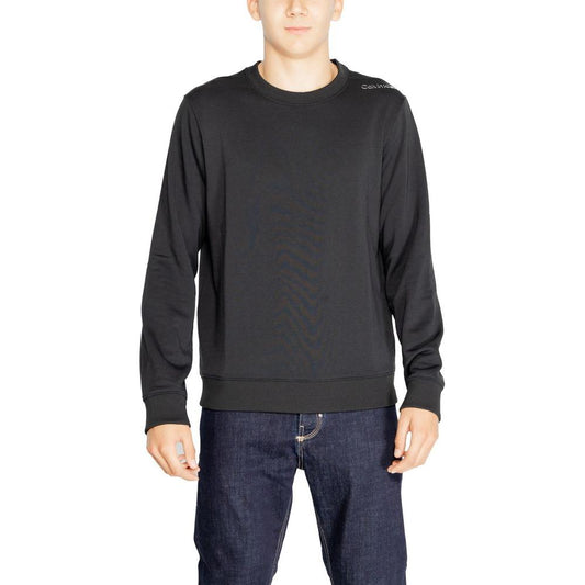 Calvin Klein Sport Black Recycled Polyester Sweater Calvin Klein Sport Dark Slate Gray