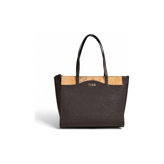 Alviero Martini Prima Classe Black Polyethylene Handbag Alviero Martini Prima Classe Dark Slate Gray