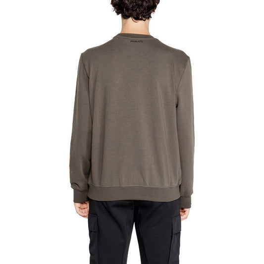 Antony Morato Green Cotton Sweater Antony Morato Dim Gray