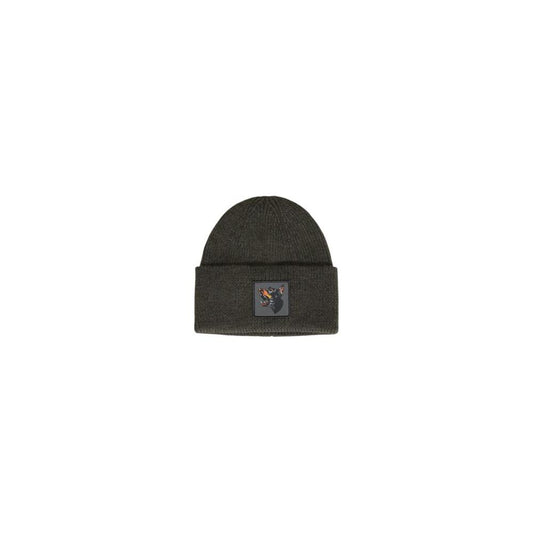 Antony Morato Green Wool Hats & Cap Antony Morato Dark Slate Gray