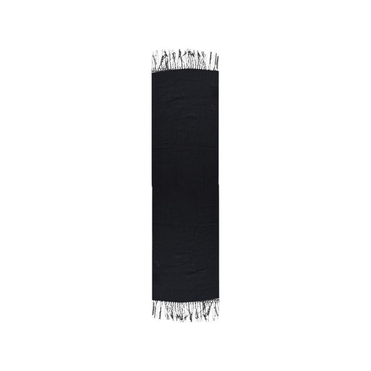Antony Morato White Acrylic Scarf Antony Morato Black
