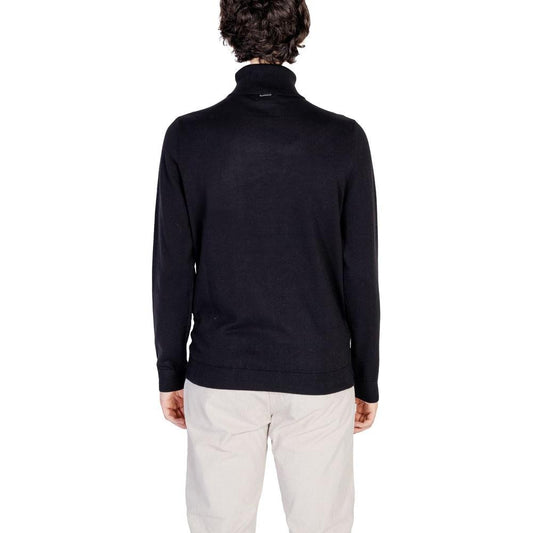 Antony Morato Black Cotton Sweater Antony Morato Light Gray