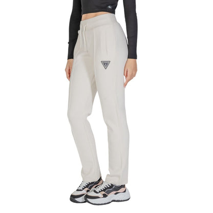 Guess Active Cream Cotton Joggers (Workout Pants)