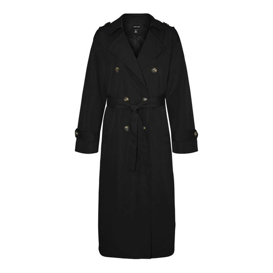 Vero Moda Black Polyester Jackets & Coat Vero Moda Black