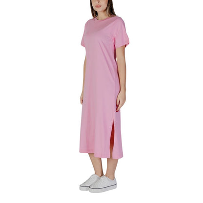 B.Young Multicolor Cotton Midi