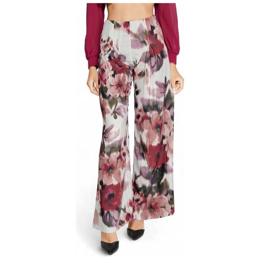 Rinascimento Bordeaux Polyester Jeans & Pant