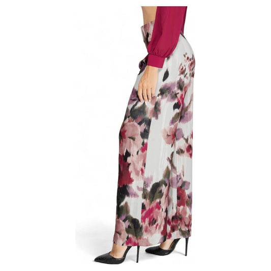 Rinascimento Rinascimento Bordeaux Polyester Jeans & Pant RI-14931800129-IT38|XS
