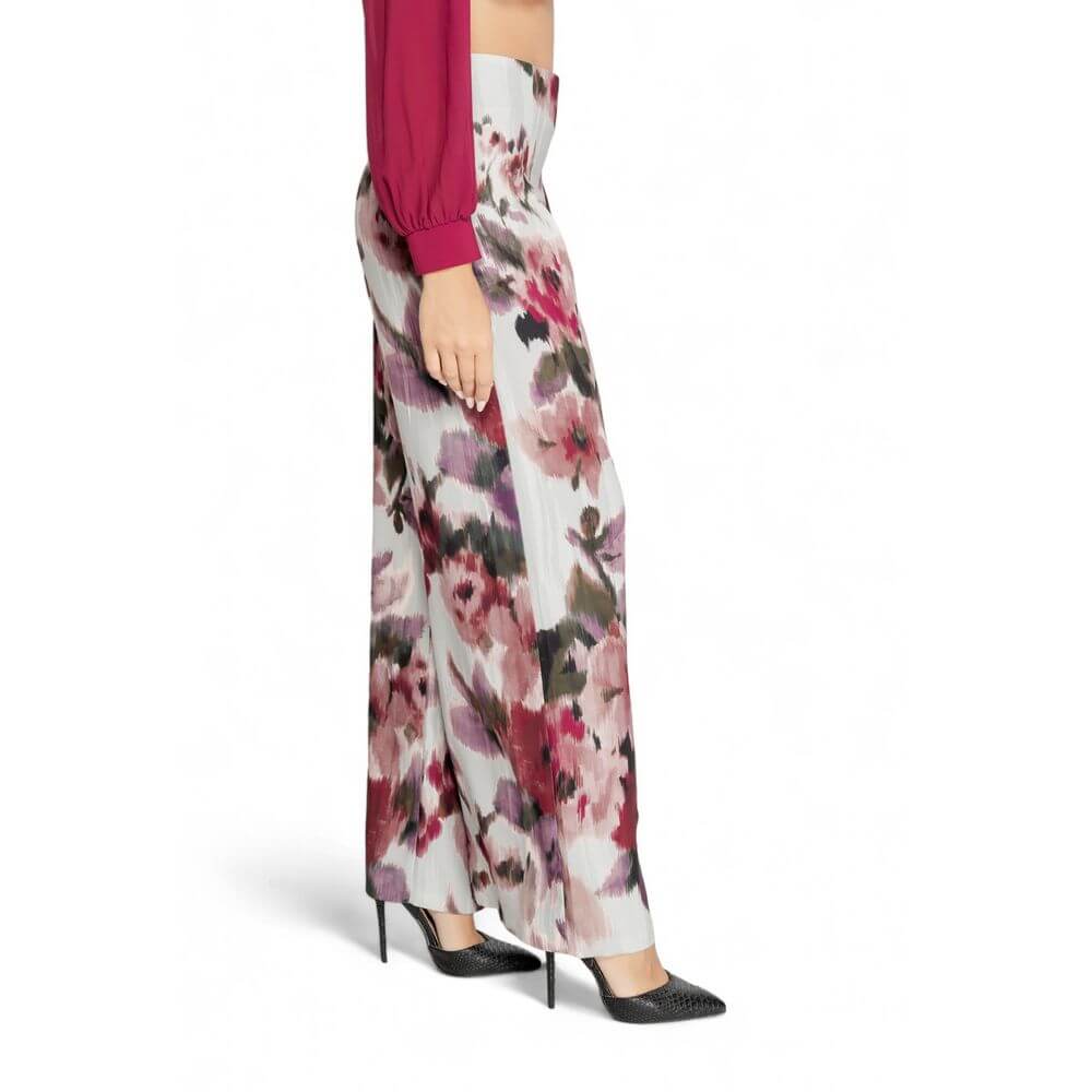 Rinascimento Bordeaux Polyester Pant