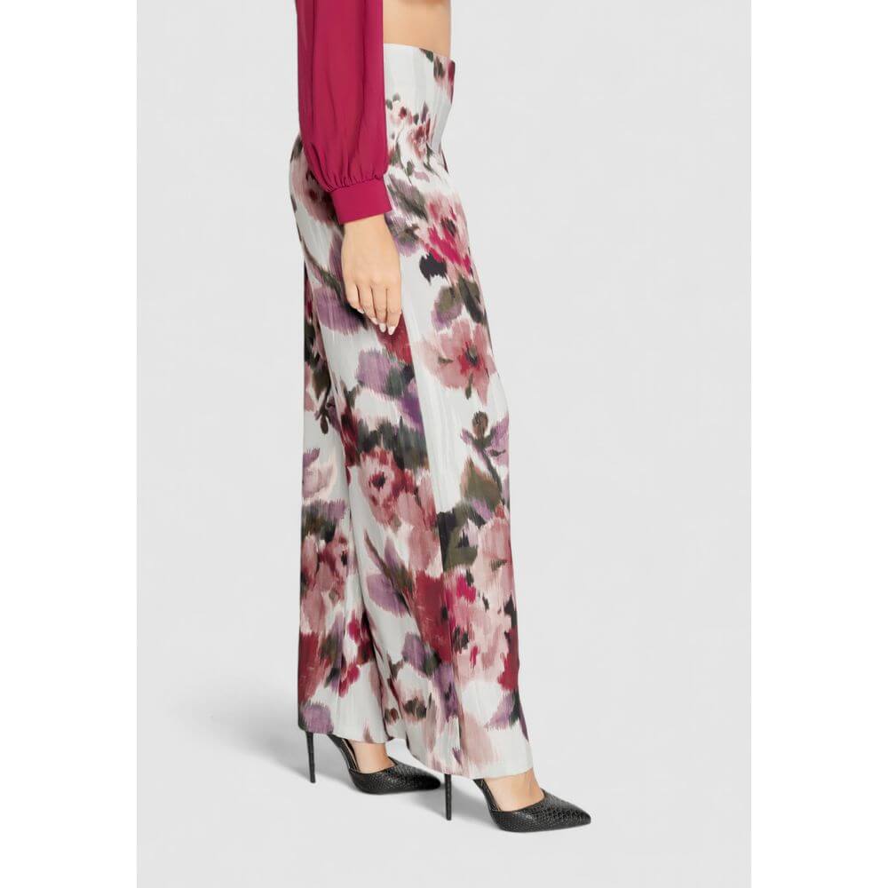 Rinascimento Bordeaux Polyester Pant