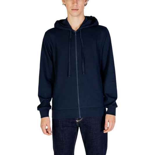 Emporio Armani Underwear Blue Polyester Sweater Emporio Armani Underwear Black