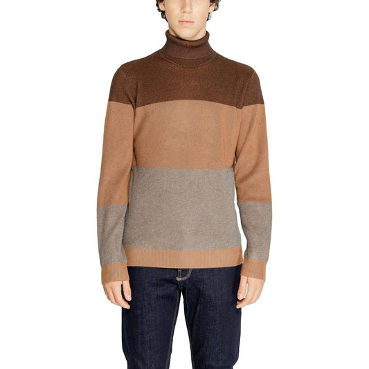 Hamaki-Ho Brown Viscose Sweater Hamaki-Ho Rosy Brown