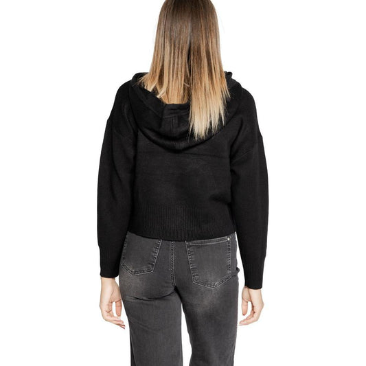 Vero Moda Black Viscose Tops & T-Shirt Vero Moda Dark Slate Gray