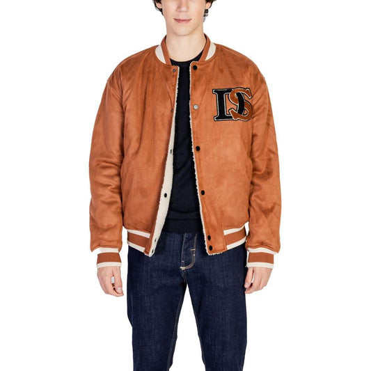 Only & Sons Brown Polyester Jacket Only & Sons Sienna