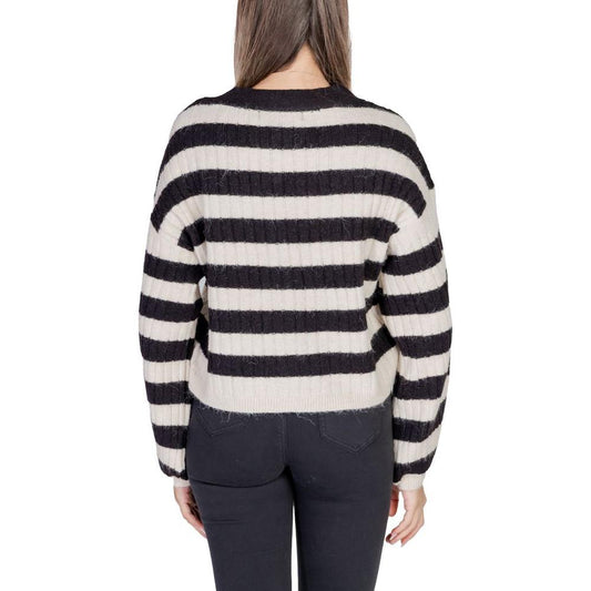 Vero Moda Beige Polyester Cardigan