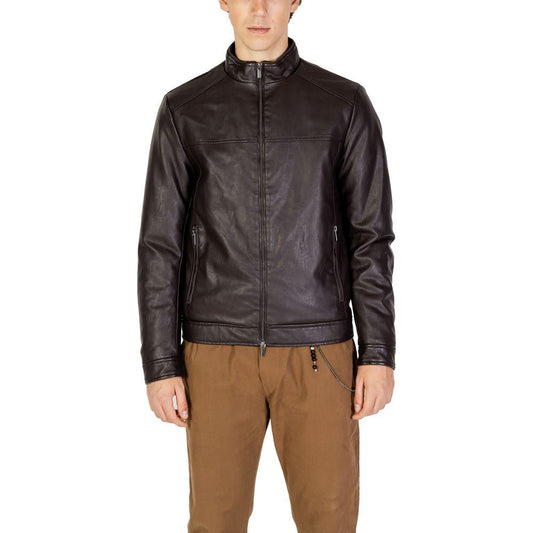 Hamaki-Ho Brown Viscose Jacket Hamaki-Ho Dark Slate Gray
