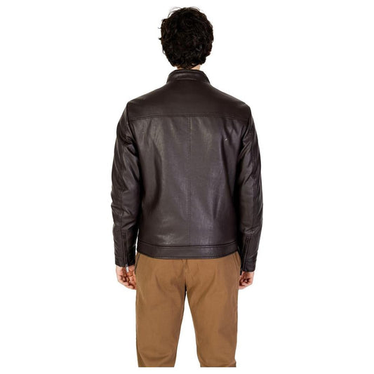 Hamaki-Ho Brown Viscose Jacket Hamaki-Ho Dark Slate Gray