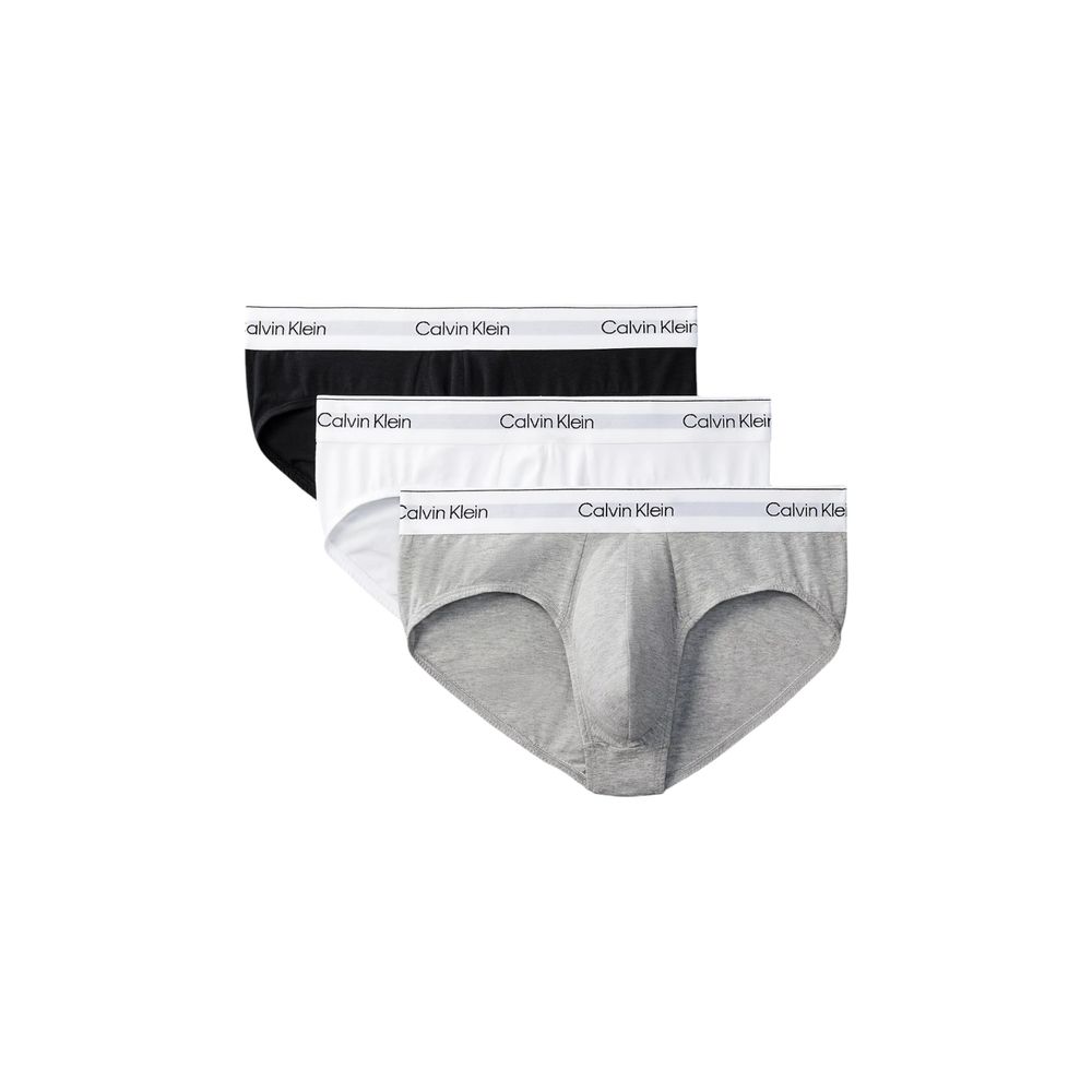 Calvin Klein Underwear Gray Cotton Briefs