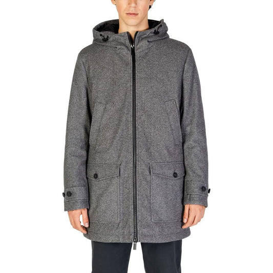 Hamaki-Ho Gray Polyester Jacket Hamaki-Ho Dim Gray