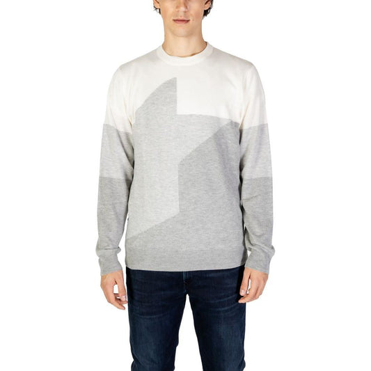 Antony Morato Cream Acrylic Sweater Antony Morato Light Gray