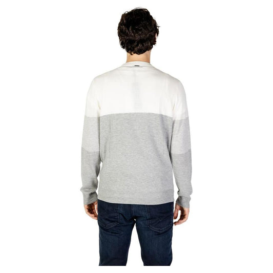 Antony Morato Cream Acrylic Sweater Antony Morato Light Gray