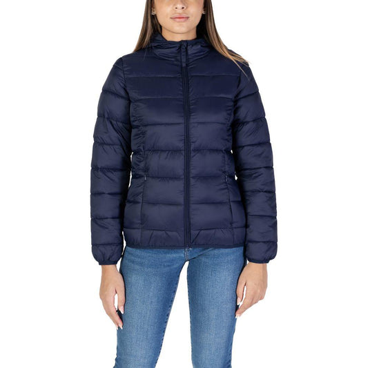 B.Young Blue Nylon Jackets & Coat B.Young Dark Slate Gray