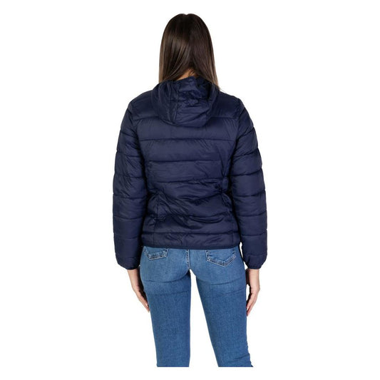 B.Young Blue Nylon Jackets & Coat B.Young Dark Slate Gray