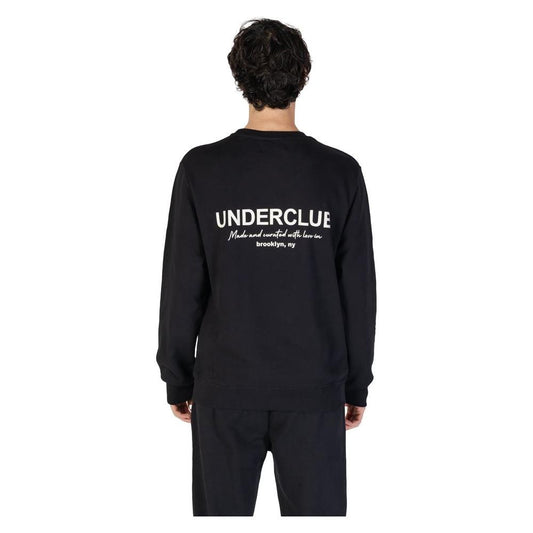 Underclub Black Cotton Sweater Underclub Black
