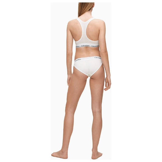 Calvin Klein Underwear White Cotton Panty CA-1608200008-IT38|XS