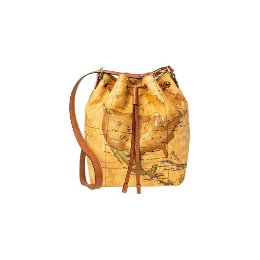 Alviero Martini Prima Classe Beige Leather Handbag Alviero Martini Prima Classe Sandy Brown