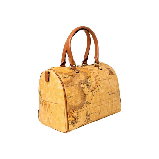 Alviero Martini Prima Classe Beige Leather Handbag Alviero Martini Prima Classe Sandy Brown