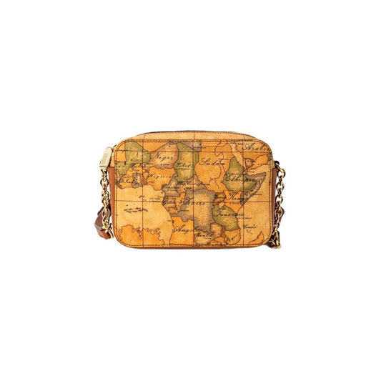 Alviero Martini Prima Classe Beige Cotton Handbag Alviero Martini Prima Classe Sandy Brown