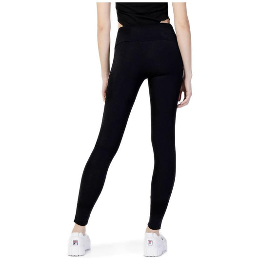 Guess Active Black Cotton Jeans & Pant Guess Active Black