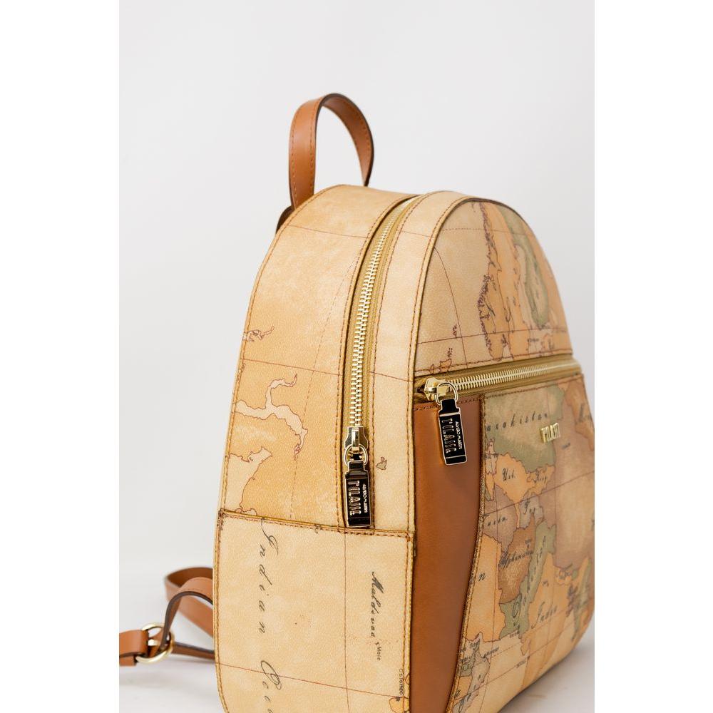 Front view with bag zipped and handles upright.
