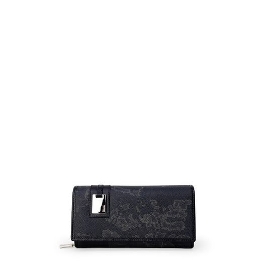 Alviero Martini Prima Classe Black Leather Wallet Alviero Martini Prima Classe Dark Slate Gray
